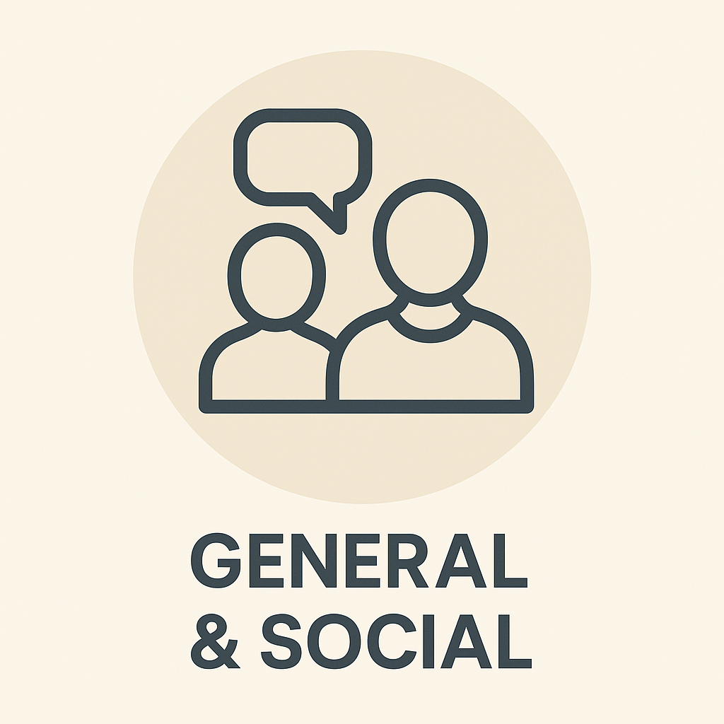 General & Social category thumbnail